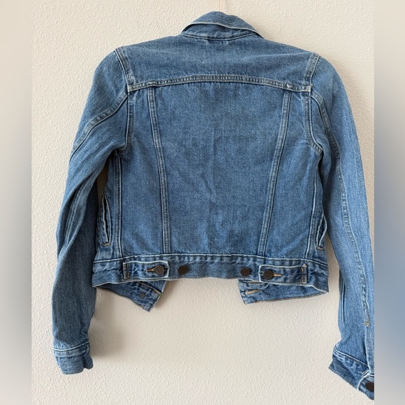 Aritzia Wilfred Free Classic Blue Jean Jacket - Picture 4 of 4